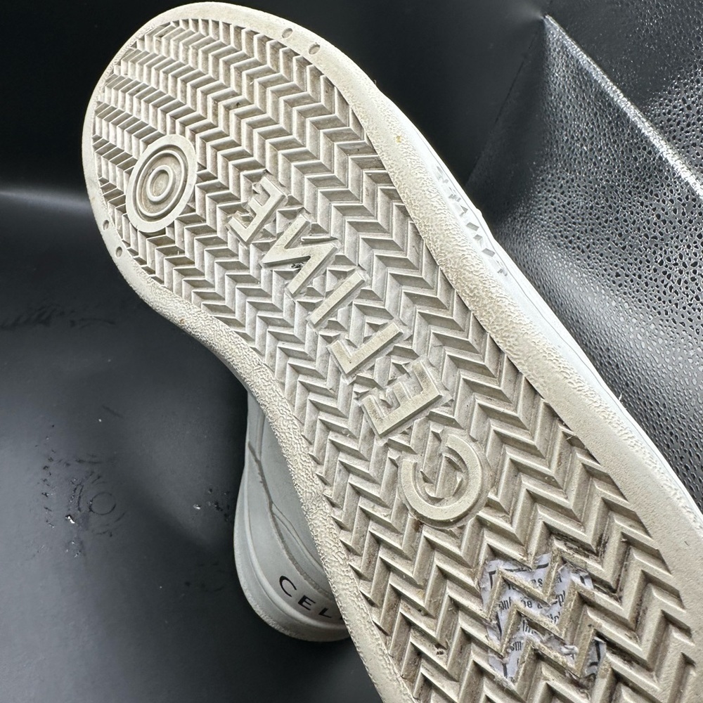 Celine Hedi Slimane Distressed White Sneakers - Picture 7 of 10